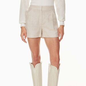 NWT Aritzia Wilfred Fable Linen Mini Short